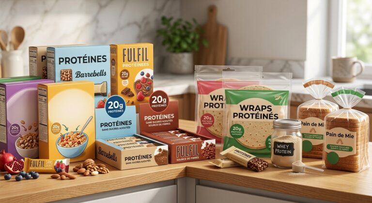 Produits protéinés du commerce
