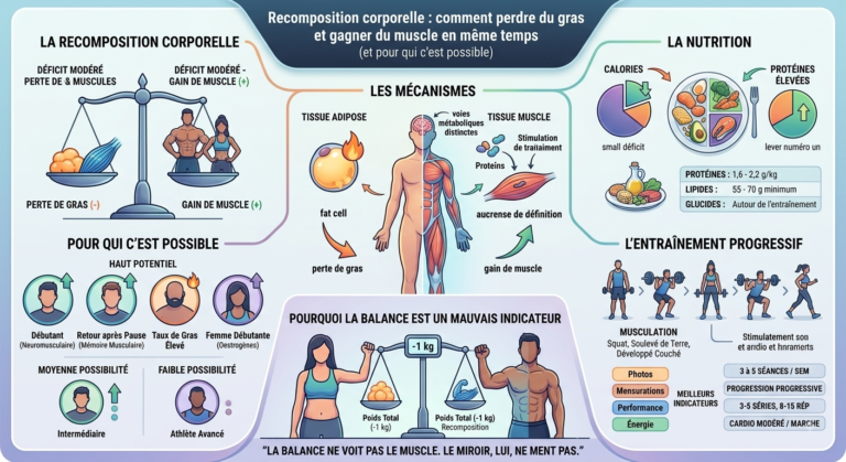 Schéma fonctionnement recomposition corporelle